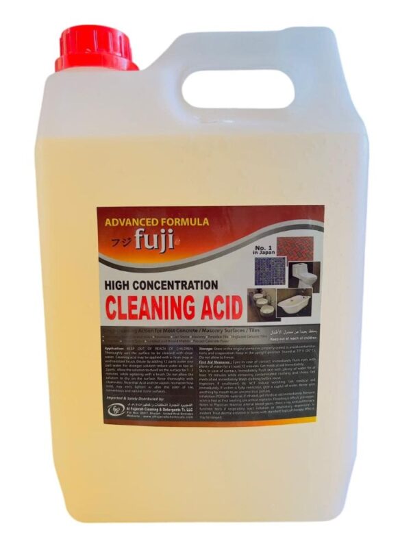 Fuji Tiles Concrete Cleaning Acid